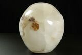Realistic, Hollow Selenite Crystal Skull - Morocco #378698-5